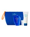 Neceser con cremas de protector solar en Locomparo, ideal para proteger tu piel del sol.